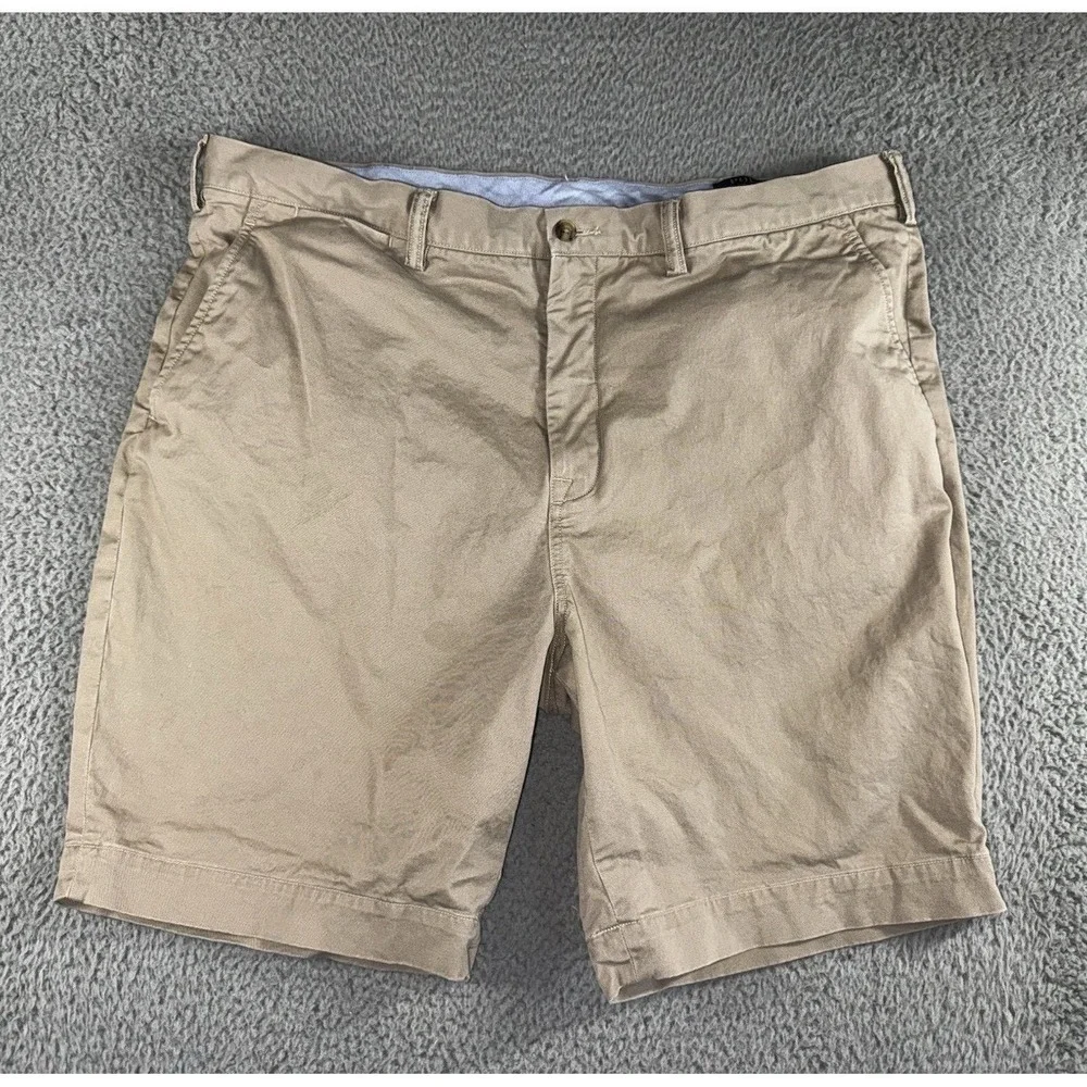 Polo‎ Ralph Lauren Chino Shorts 40x8 Pony Logo Twill Stretch Classic Fit Preppy